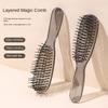 Layered Magic Comb for Dry and Wet Use Scalp Massage Smooth Hair Anti-Static and Volumizing