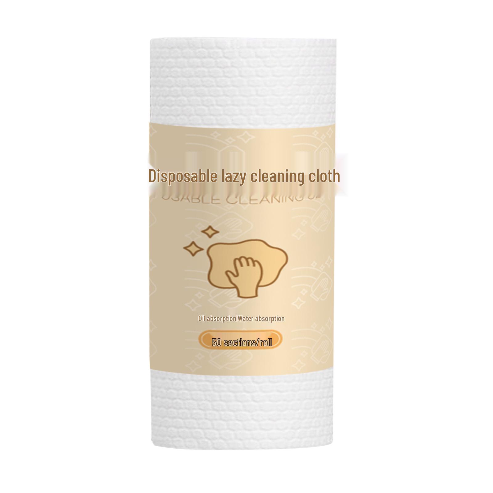 Thickened Large Roll Dual-Use Non-Woven Cloth: Wet & Dry Disposable Kitchen Wipes