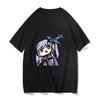 Azur Lane Essex T Shirt Men Women Aesthetic Kawaii Tshirts Unisex Harajuku Streetwear Cartoon 100% Cotton Tops Cute Short Sleeve