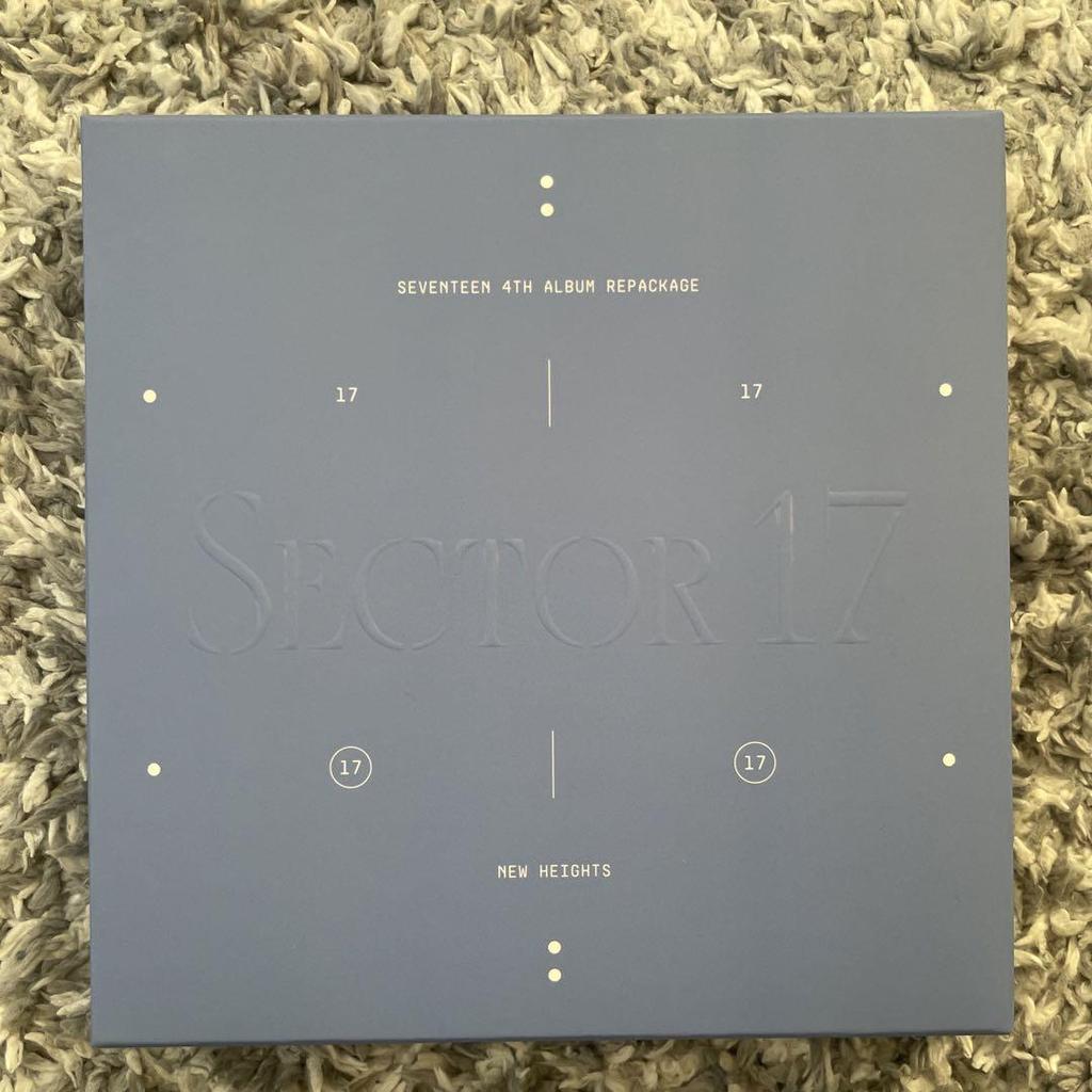 [USED] SEVENTEEN Sector17 Woozi Autographed CD Album