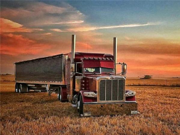 Diamond Painting New Collection Truck 5d Diy Embroidery Lorry Scenery Mosaic Cross Stitch Home Decor