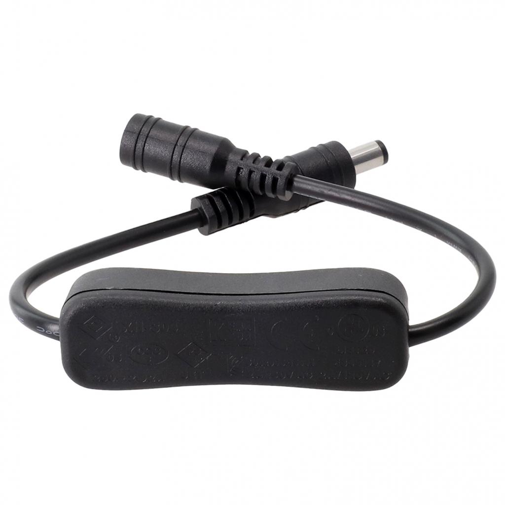 For LED Switch Inline On/Off Lighting Parts Physical Rocker Switch 30cm