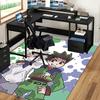 1pc Hunter X Hunter Killua and Gon Chair Mat - Anime Cartoon Design Office Chair Mat, Non-Slip Carpet for Home Decor, Suitable for All Seasons.U030