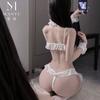 Erotic Underwear Pure Desire Onesie Female Sexy Lace Seduction Pajamas Open Crotch Perspective Uniform Suit