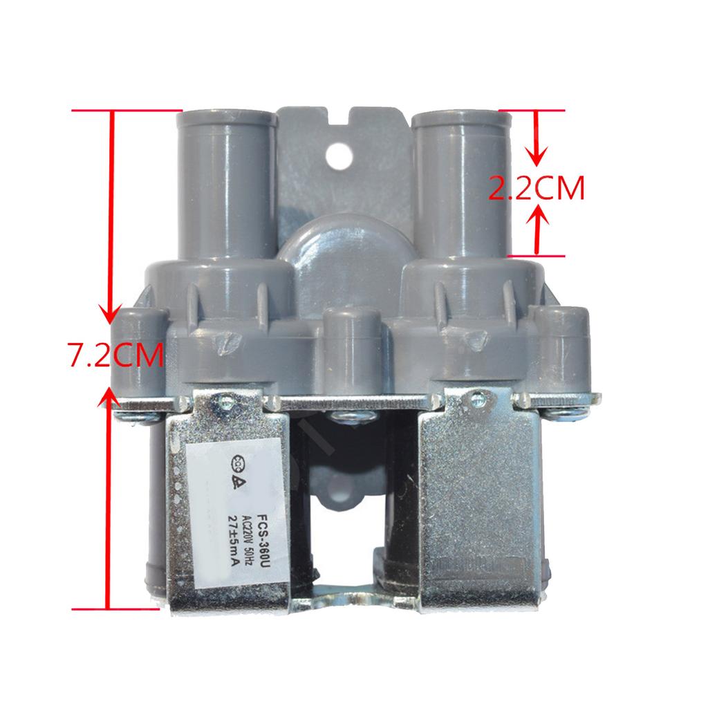 Zawory wlotowe pralki W pełni automatyczne zawory elektromagnetyczne pralki Zawory wlotowe Włącznik wlotowy Do FCS360U