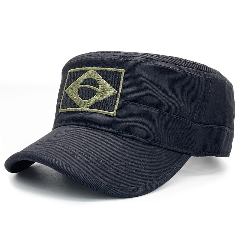 New Embroidery Trucker Hats Gorras Custom Camouflage Cap  Flat Caps US Baseball Cap