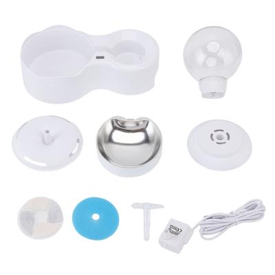 Cat Water Fountain and Food Feeder Automatic Circulating Large Capacity Cat Dog Food Feeder and Waterer