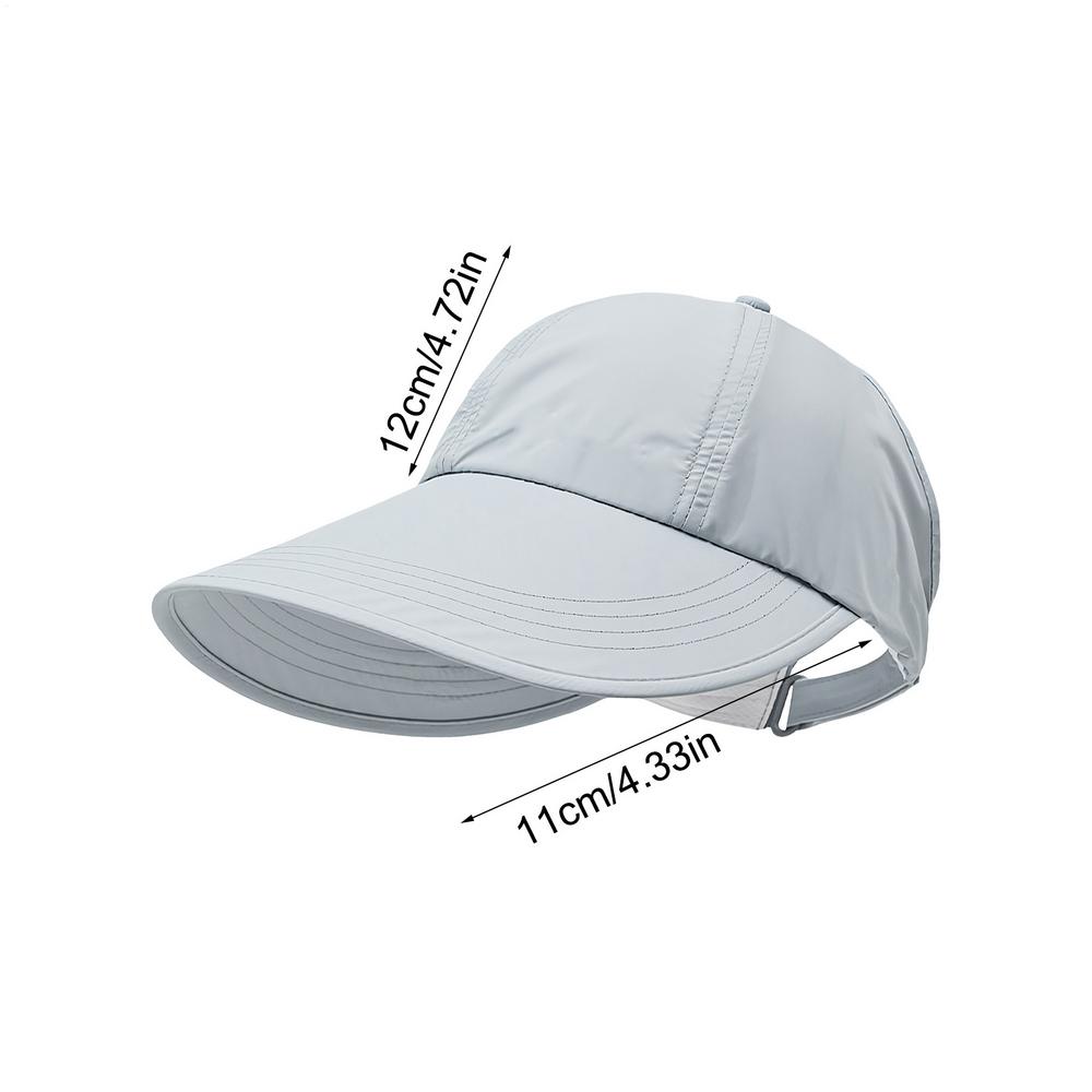 Breathable Sunhat with Wide Brim  UV Protection Summer Outdoor Beach Fisherman Hat Sunscreen Protection Cap Adjustable Sun Hat