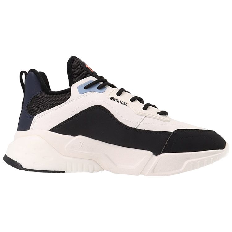 Anta Lightweight Warmth And Durable Non-Slip Low-Top Casual Shoes Men Sneakers White Black 112148980-1
