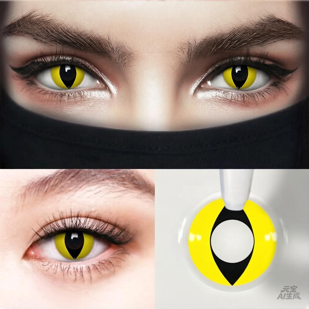 Moody Cat Eyes Yellow