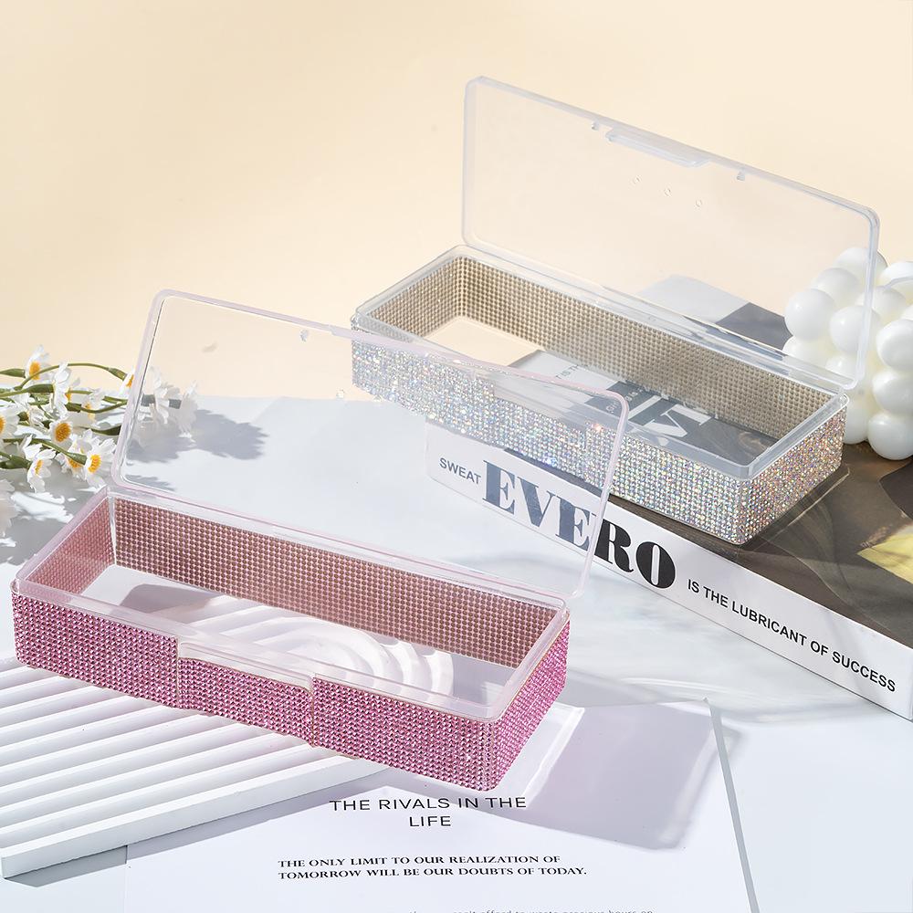 New Diamond Nail Art Storage Box Nail Art Jewelry Nail Diamond Jewelry Box Creative Storage Box
