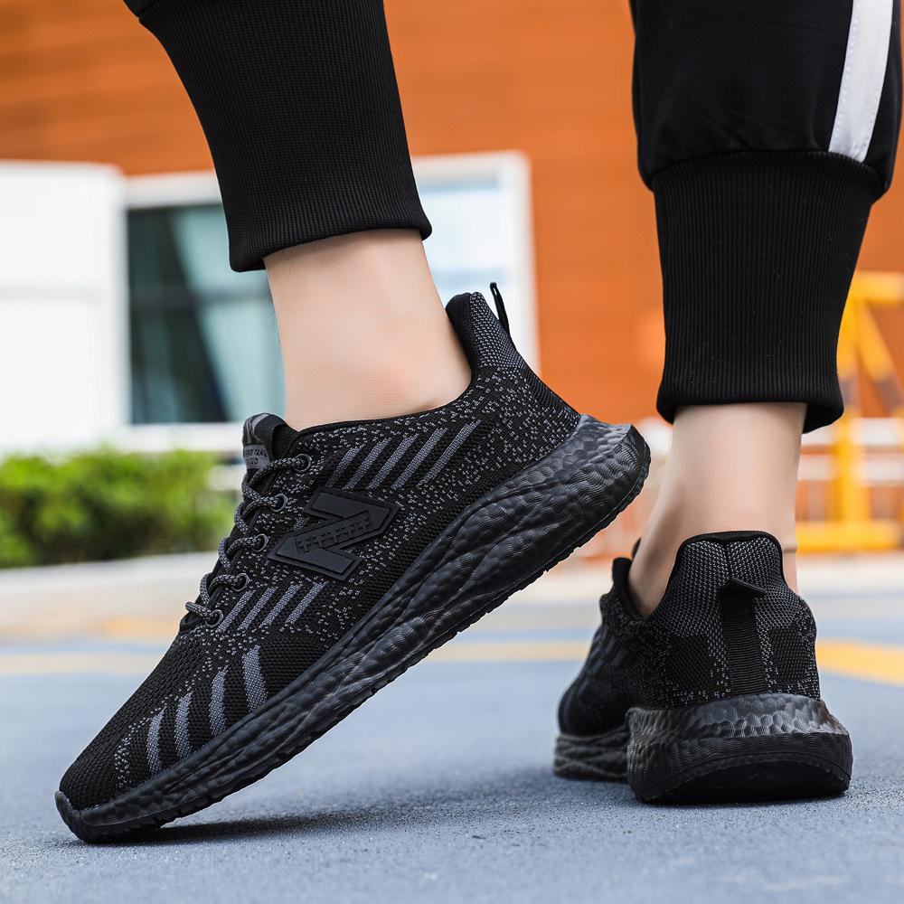 2024 Trendy Versatile Flyknit Mesh Sporty Casual Running Shoes for Men & Women 