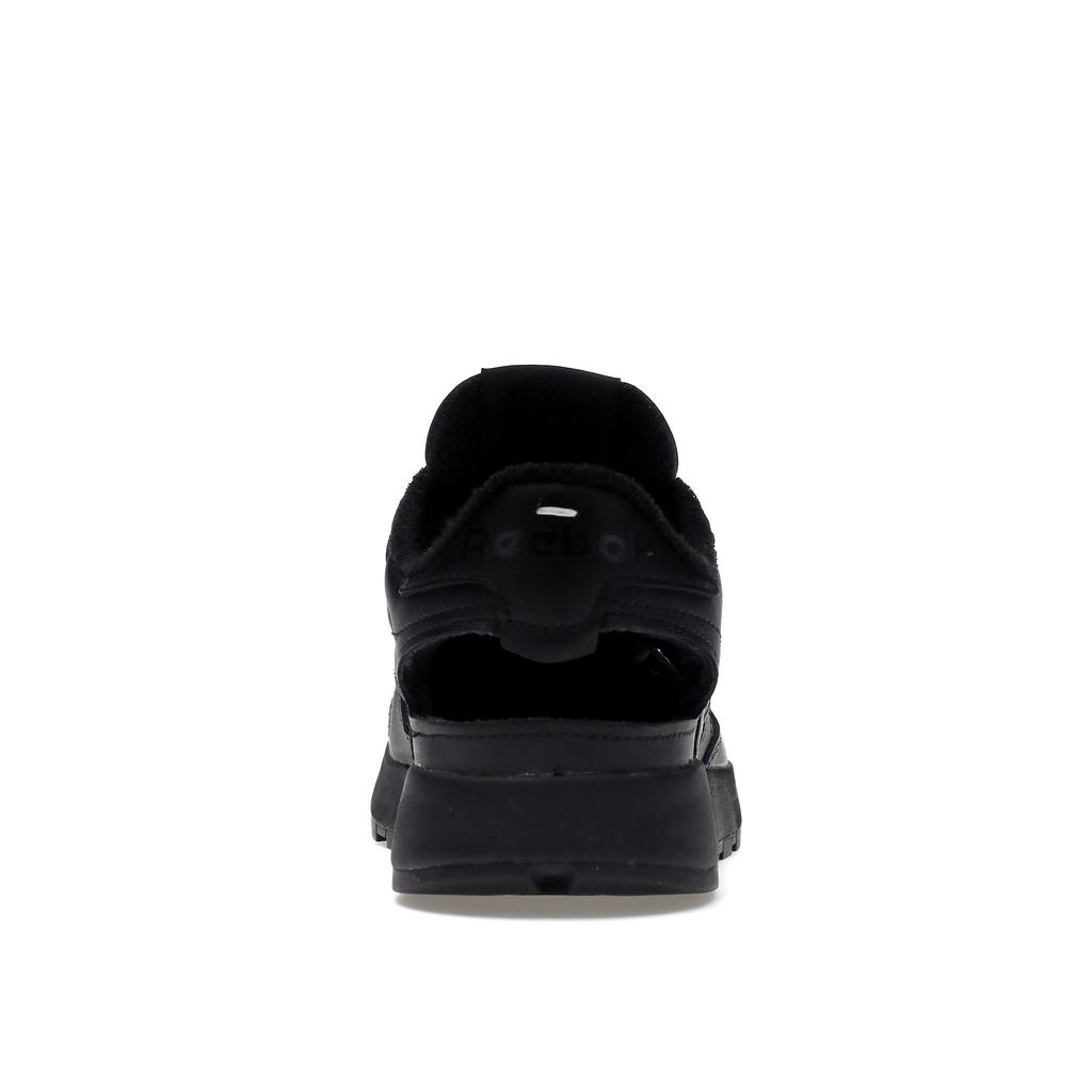 Reebok Maison Margiela X Classic Leather DQ Black Unisex Sneakers Footwear-White GY0244