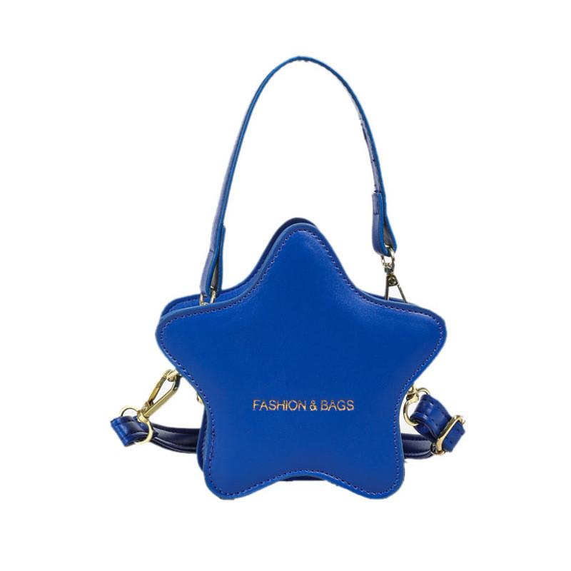 

Adorable Mini Star Cartoon Crossbody Bag For Kids In Colorful Fun Styles синій