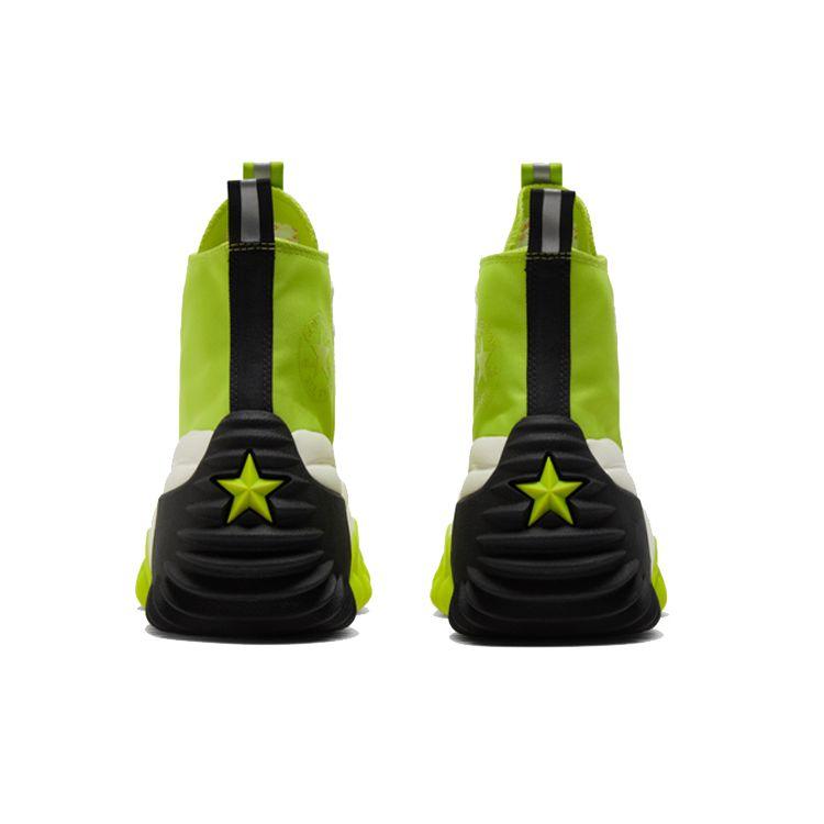 Converse Run Star Motion High Lime Twist Unisex Sneakers Green Black Egret 172066C