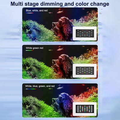 Fish Tank Lights Led Aquarium Grass Light High Brightness Algae Lamp Landscaping Tank Adjustable Brightness Lighting Lamp