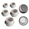 Ventilation Pipe Round Check Valve Air Duct Control Exhaust Fan Pipe Accessories Pipeline Check Valve Hose Anti-Odor Valve