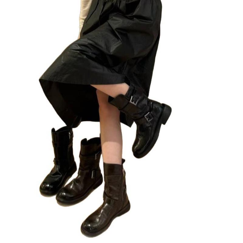 Fleece Shoes, Thick-soled Mid-calf Boots, Women's Ankle Boots, New Best-selling Boots