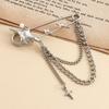 Elegante Perlenketten Quastenbrosche Mode Damen Kleidung Dekor Accessoires Schmucknadel Hosen Taillenverstellstifte Taschenanhänger Geschenke