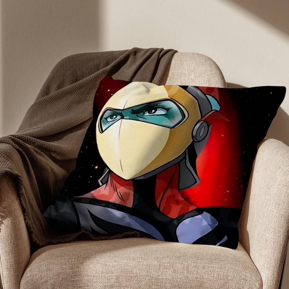 Alloy UFO Goldorak Grendizer Pillow Case Pillow Case Living Room Sofa Cushion Cover Suitable For Home Bedroom Room Decoration