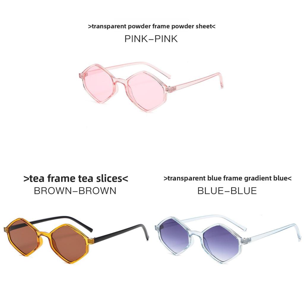 New European Style Geometric Sunglasses With Protection For Fashionable Outings And Parties