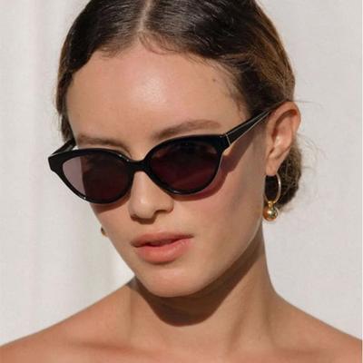 Retro Cat Eye Sunglasses Women Men UV400 Protection Vintage Travel Eyewear Shades Female Oculos De Sol