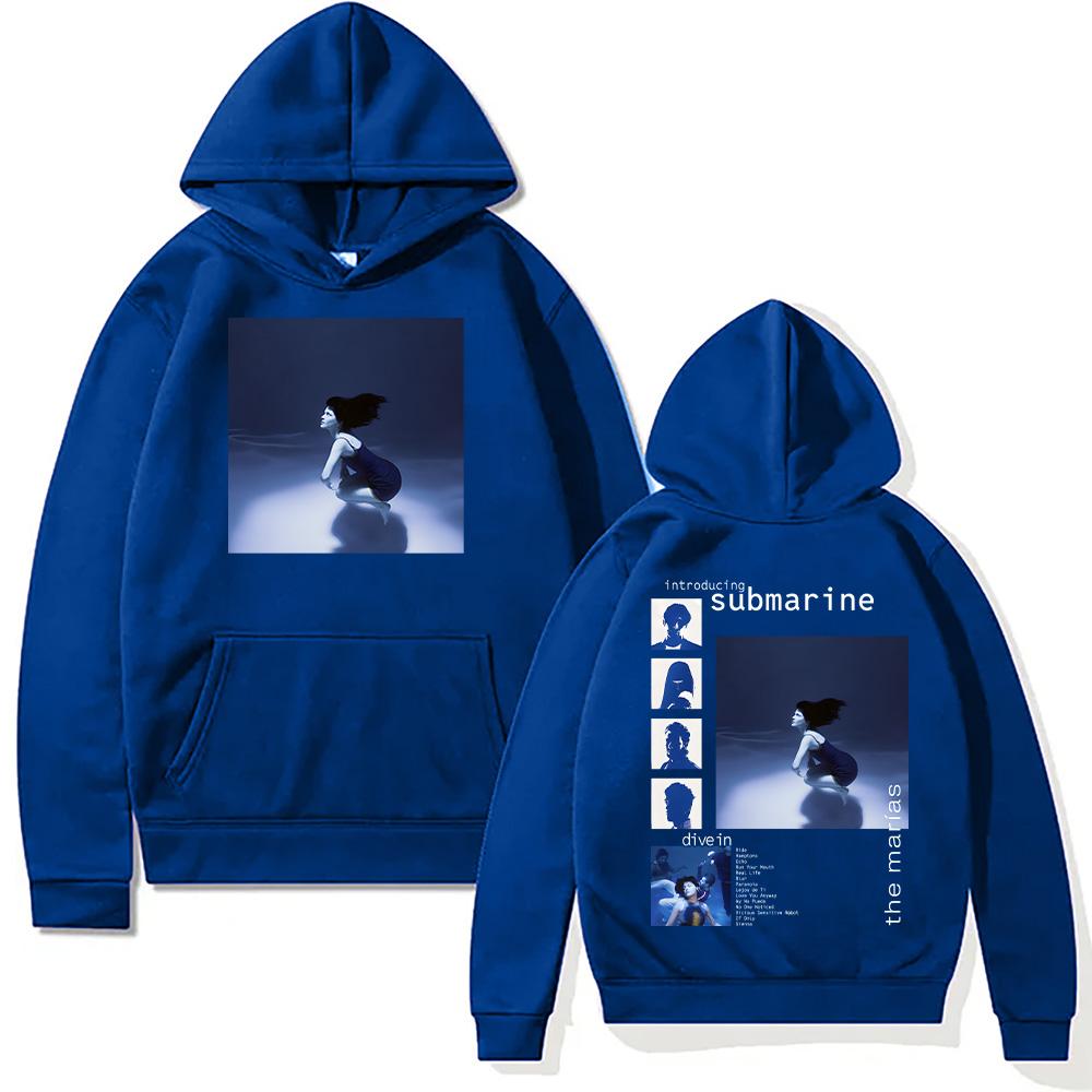 

The Marias Band Pullovers The Marias Submarine Popular Album Hoodies Fashion Women Sweatshirt Unisex Clothes Hoody M