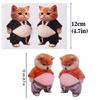 3D Big Belly Cat And Dog Soft Silicone Hand Squeezed Decompression DIY Stickers, Beautiful Anti-collision Stickers For Home/car