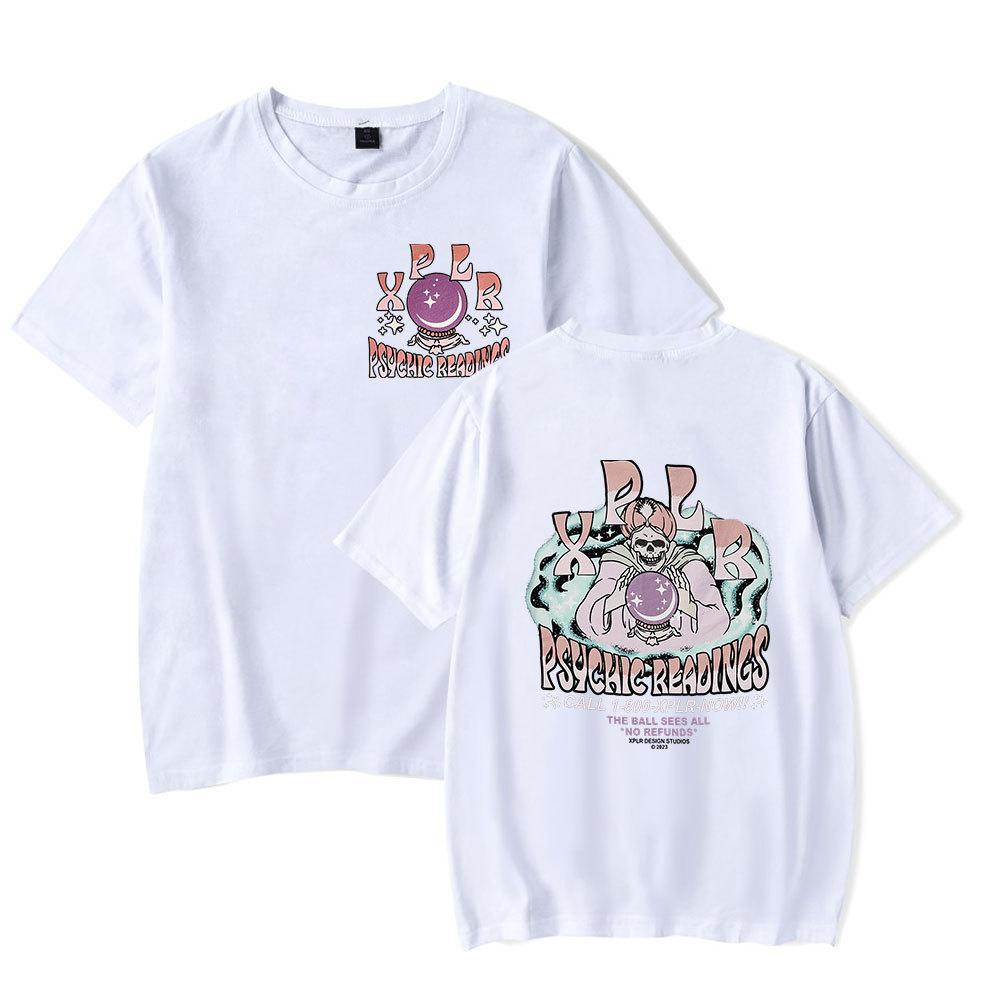 

Футболка XPLR Psychic Reading Tee Merch женская унисекс XXXL белый