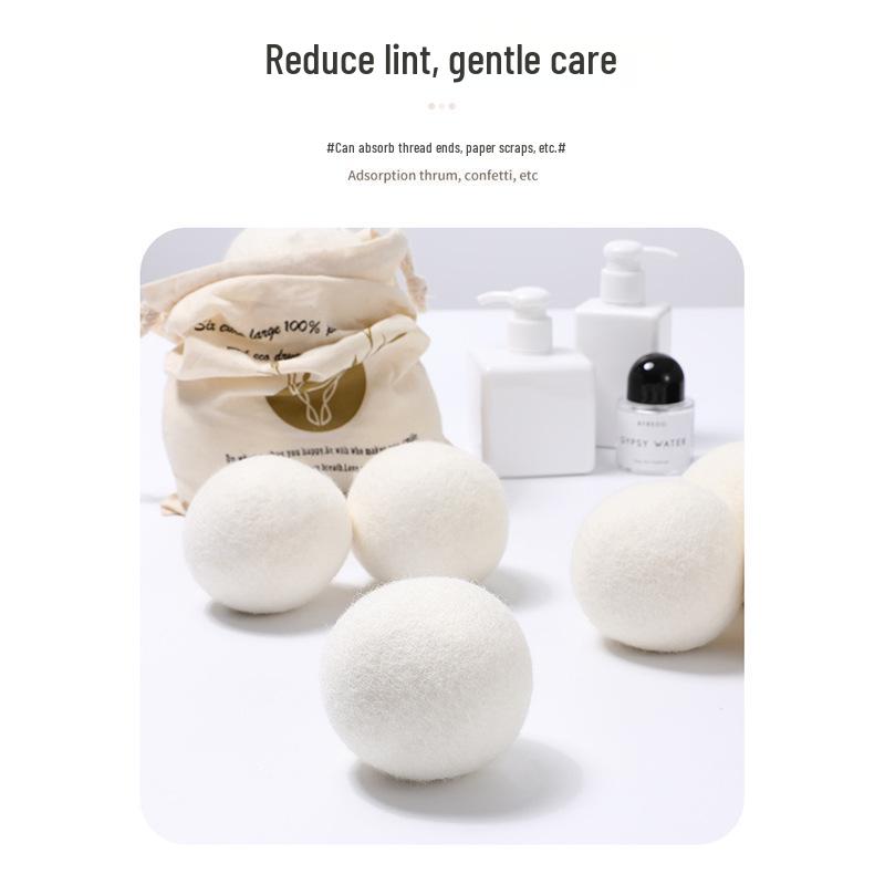 Wool Dryer Ball - Anti-Wrinkle, Anti-Static for Laundry Machines