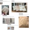Embroidered Floral Pillow Case Decor Home Light Luxury Sweet Pillow Cushion Cover Throw Square Funda Cogines De 45x45