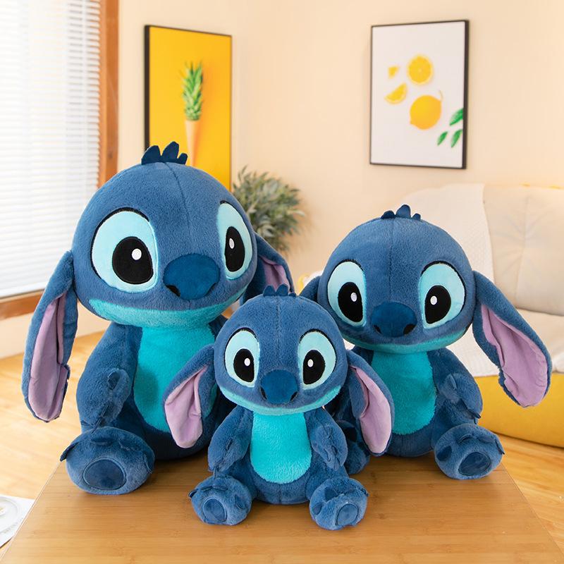 Rabbit Fur Stitch Plush Toy Pillow