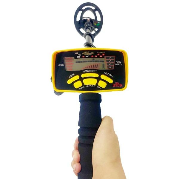 Professional Metal Detector High Performance Underground Metal Detector MD6250 Three Detect Mode Coins Jewelry All Metal MD-6250