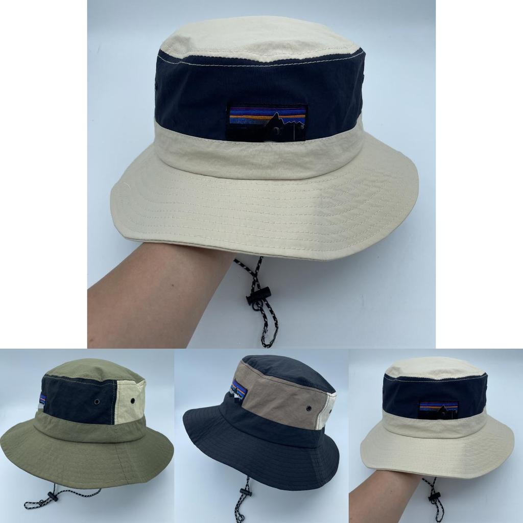 Summer Nylon Fisher Hat With Wide Brim And Sun Protection For Outdoor Activities
