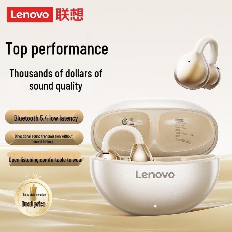 Lenovo TA410 Open-Ear True Wireless Bluetooth-Ohrhörer