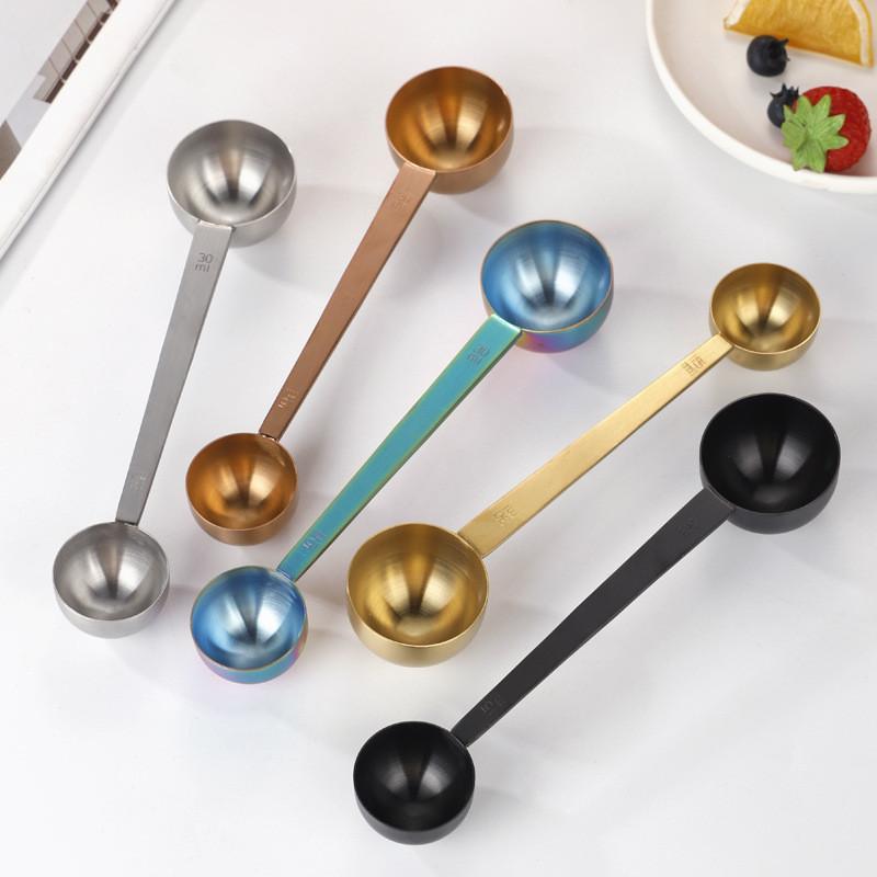 304 Stylish Dualhead Stainless Steel Measuring Spoon Set For Home And Kitchen