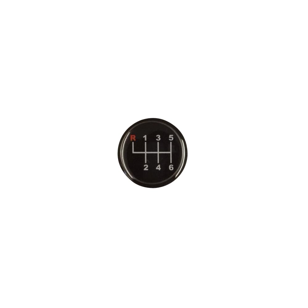 UD Big Thumb Retro Stripe Shift Knob for Fine Black Condor, 150mm,