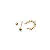 Bone Great U Type Women Zircon Lady Stud Earrings Jewelry Drop Earrings Dangle Earring