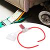 31.5cm 12AWG Car Fuse Holder TPE PVC with Manual Reset 10A Fuse for Automobiles Trunks RVs