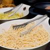 Multifunctional Stainless Steel Food Clip Barbecue Spaghetti Tongs Pasta Forks Kitchen Tools