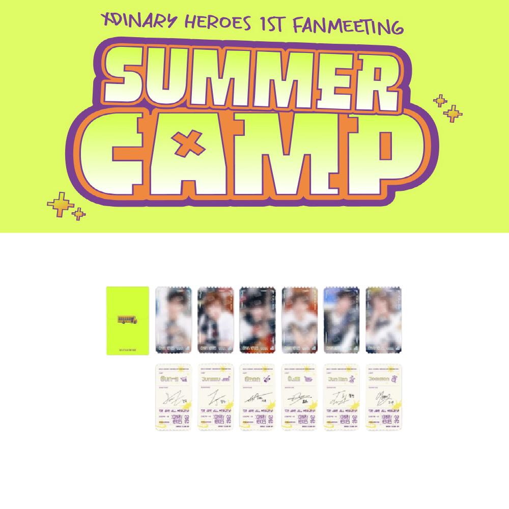

Предзаказ Xdinary Heroes 2023 SUMMER CAMP Photo Ticket Set