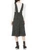 Laisse Passe Casual Dress with Tweed Jumper Skirt, Women's, Black