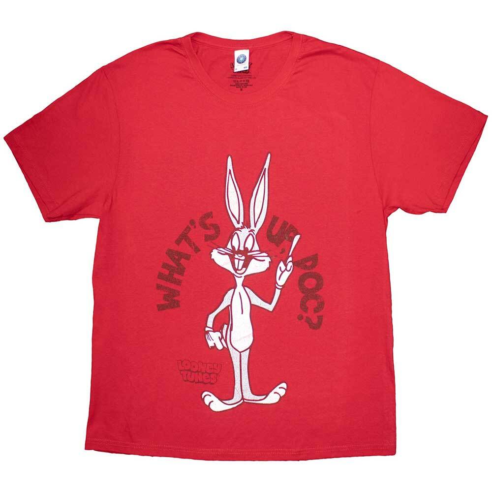

Looney Tunes What s Up Doc T-Shirt Red New M