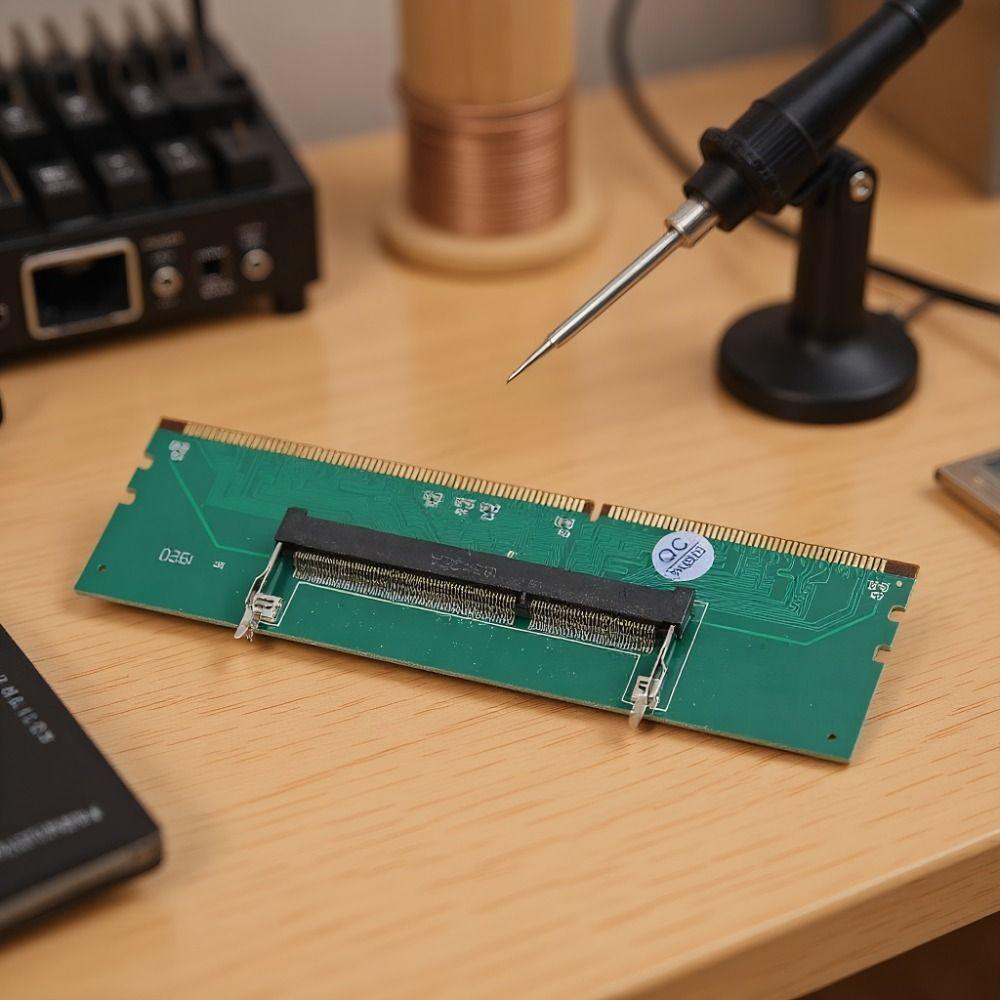 Practical DDR3 Adapter Card Green Laptop To Desktop Converter Computer Accessories