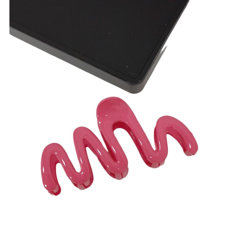 Large High-End Wave Claw Clip for Thick Hair - Women's Hair Accessory for Updos and Back-of-Head Styles