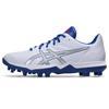 Asics GOLDSTAGE FANG Baseball Shoes 1121A067 Size 106 Cm Men's (White/Pure Silver) 26.5 2.5E