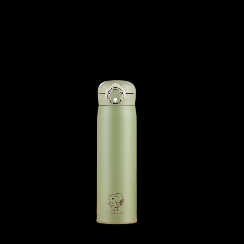 Snoopy Kids Insulated Water Bottle with Pop-Up Lid