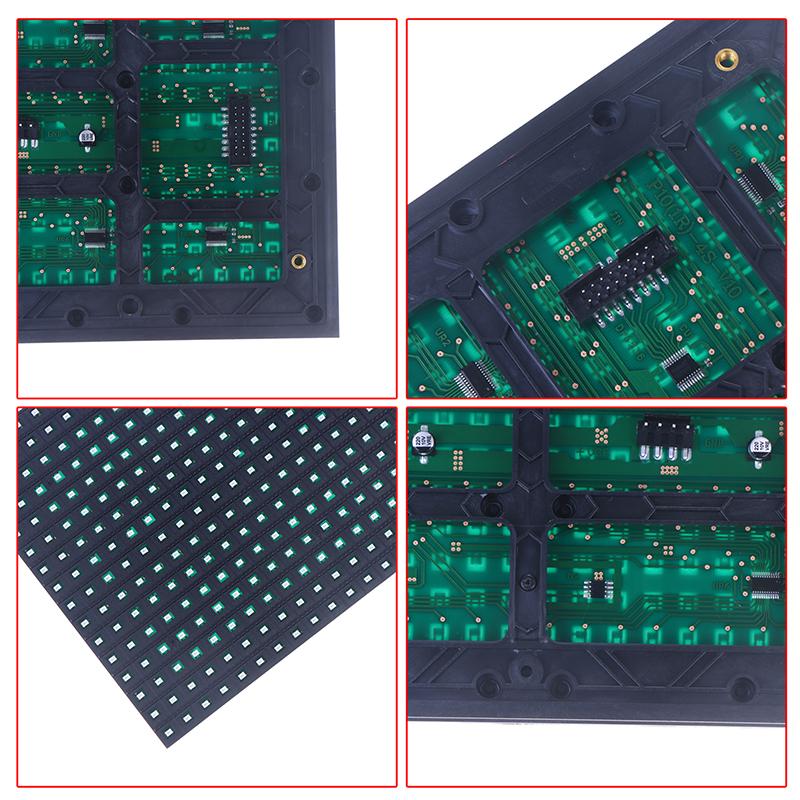 P10 Single Color Smd Outdoor Led Module For Led Screen Red Color Led Display Panel 320*160Mm Smd P10