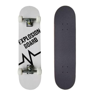 MASTER Explosion Board Skateboard - White