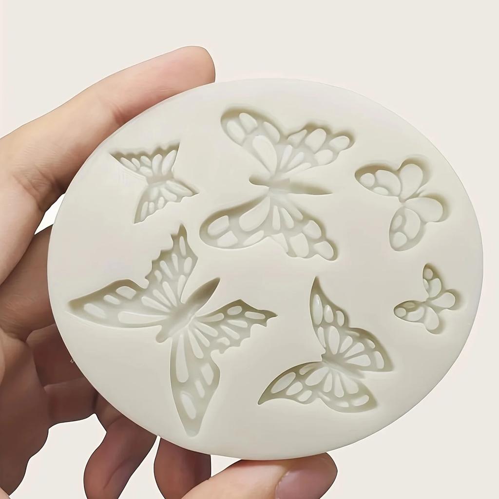 Butterfly Fondant Silicone Sugarcraft Wedding Cake Decorating Tools Resin Chocolate Molds For Baking